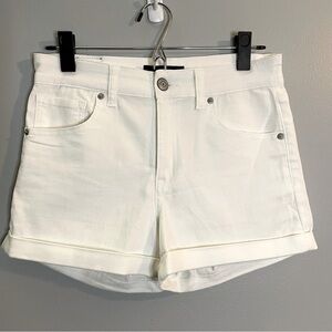 AEROPOSTALE  New W/O Tags Stretchy High-Waist Denim Midi Shorts SZ/8